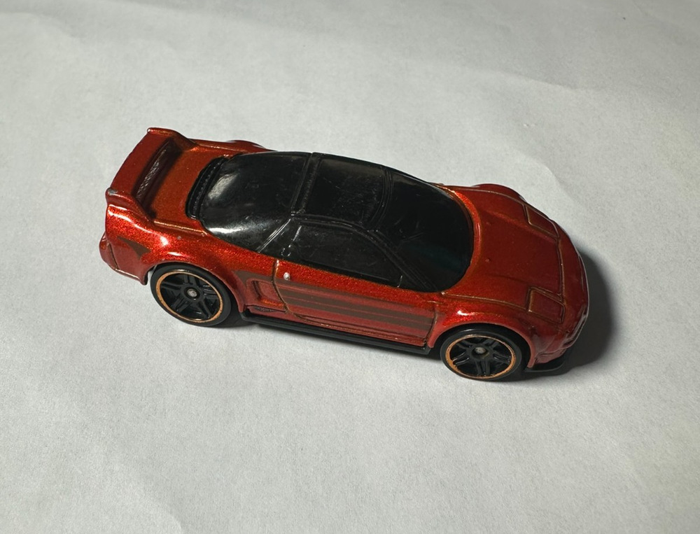 2014 Hot Wheels '90 Acura NSX CFH16 DARK ORANGE 1:64 Diecast Race Car